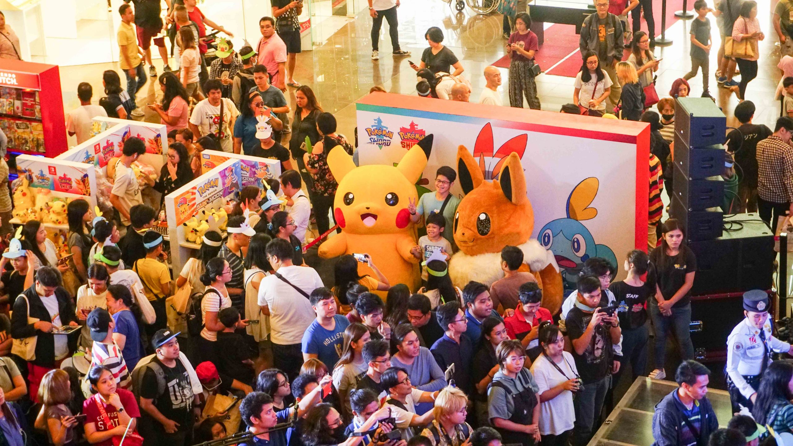 Photos of the Pokémon Sword and Pokémon Shield Launch Event at