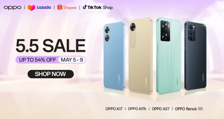 Calling All Tech Fans! Unmissable Deals Await at the OPPO 5.5 Summer Sale Header Image
