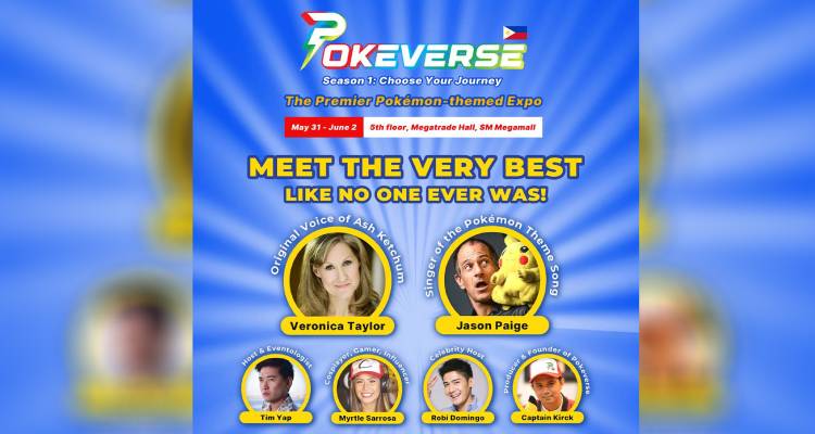 Pokeverse Expo Brings Pokémon Fans Together in Manila! Header Image