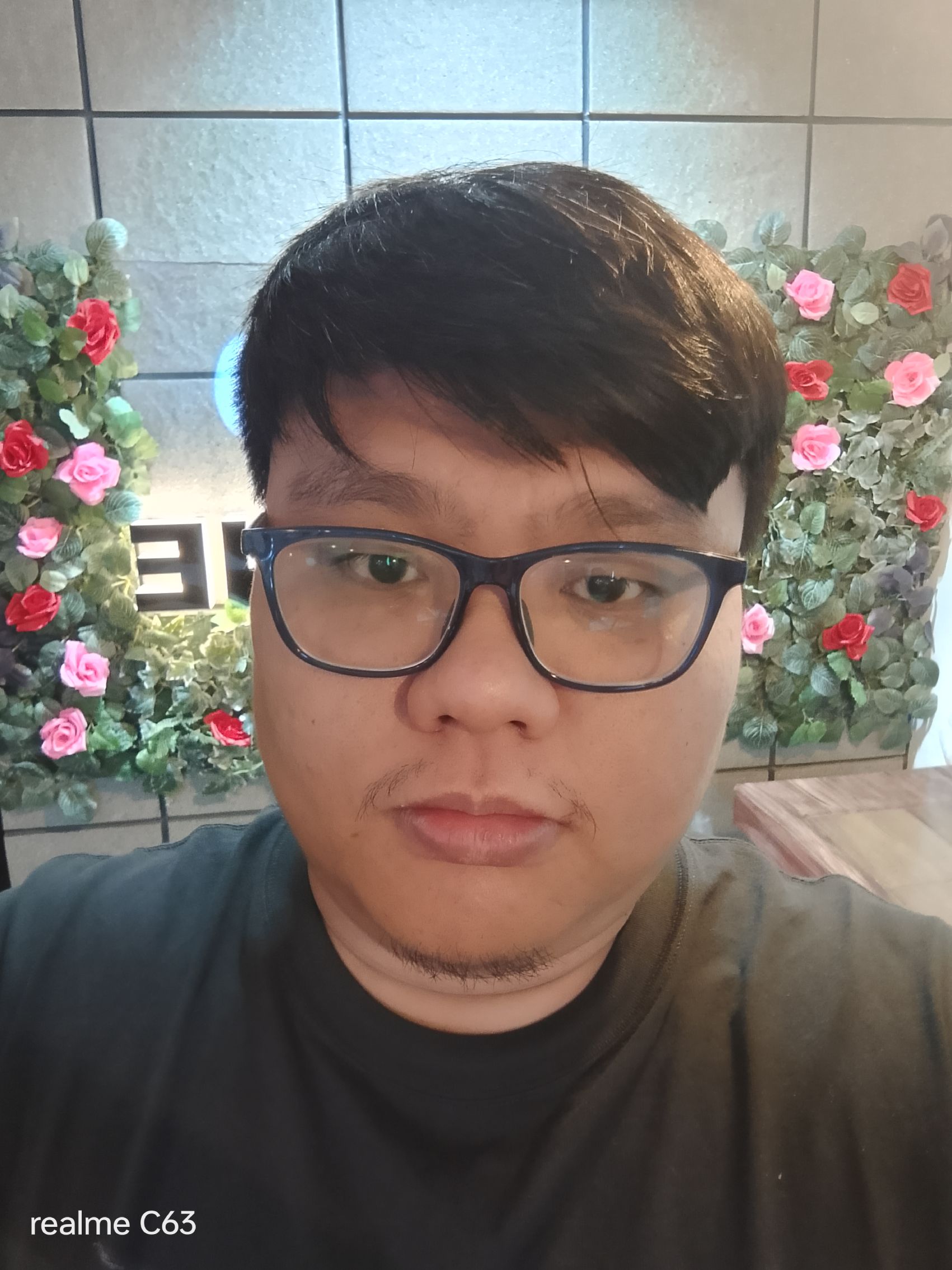 realme C63 selfie shot