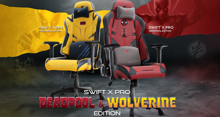 TTRacing Launches Deadpool & Wolverine Gaming Chairs Header Image